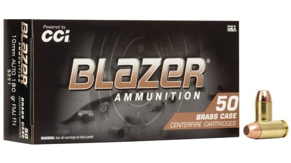 CCI Blazer Brass 10mm Auto ammunition for sale